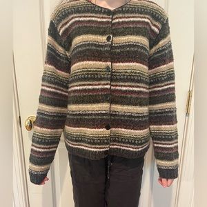 Croft and Barrow vintage button sweater